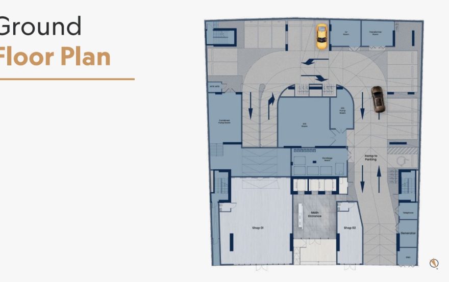 Site plan – Samha Residence 2