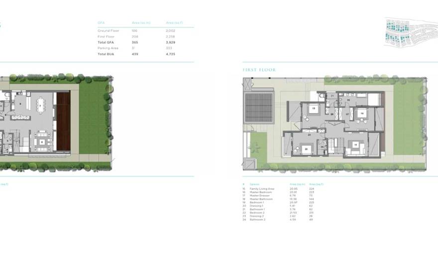 Plans Hidd Al Saadiyat