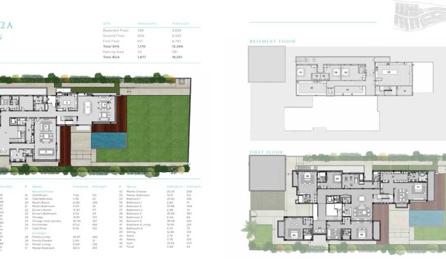 Plans Hidd Al Saadiyat