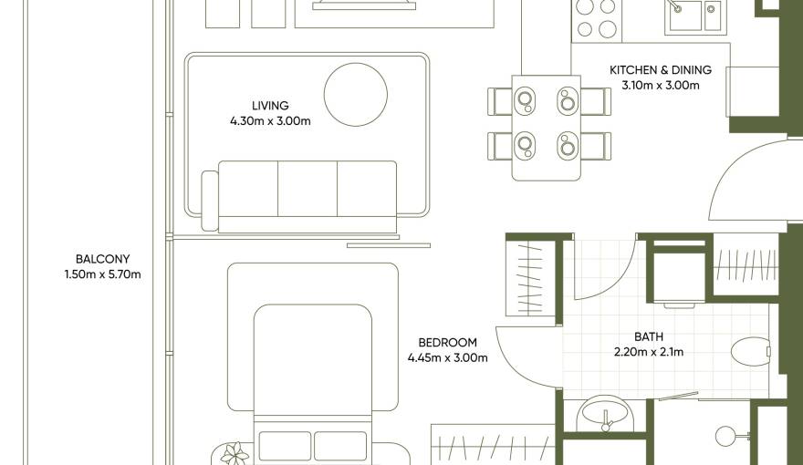 Plans Olivia Gardens Residence