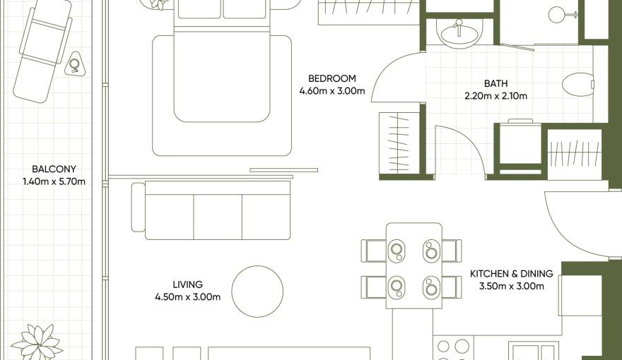 Plans Olivia Gardens Residence