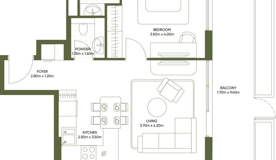 Plans Olivia Gardens Residence