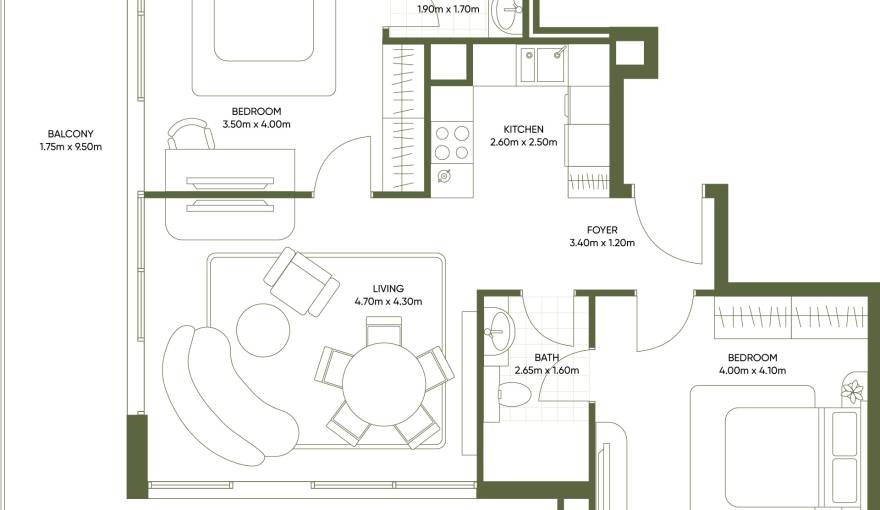 Plans Olivia Gardens Residence