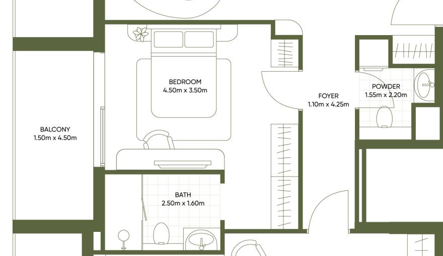 Plans Olivia Gardens Residence