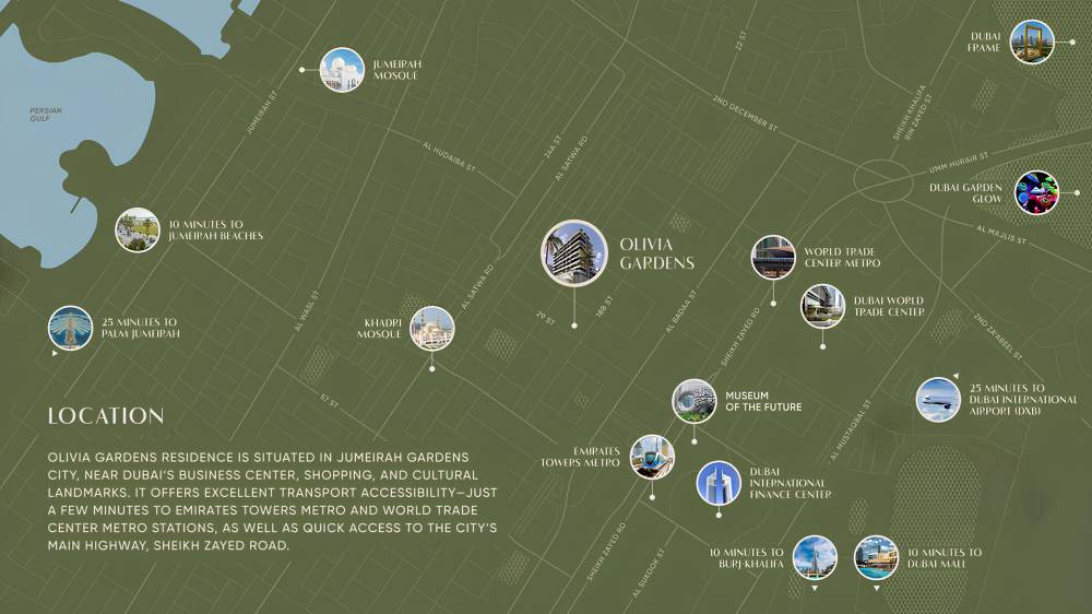 General plan – Olivia Gardens Residence#1