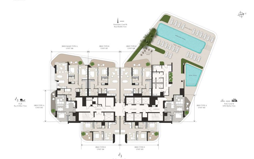 Site plan – Artistry Two Residences