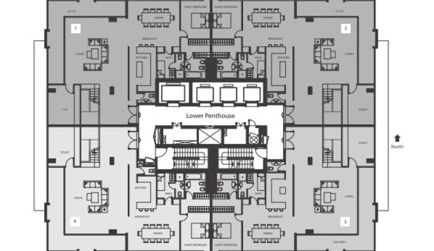 Plans Botanica Tower