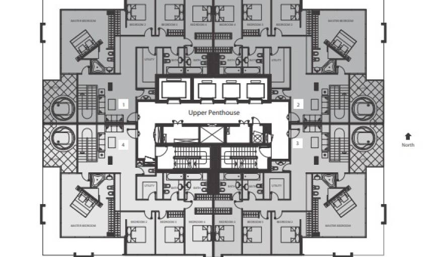 Plans Botanica Tower