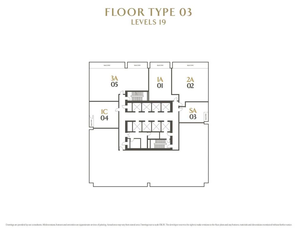 General plan – Jumeirah Living Marina Gate#1