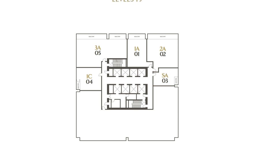 Site plan – Jumeirah Living Marina Gate