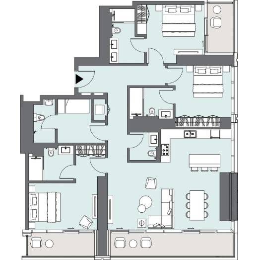 Interior design – Peninsula Three#3