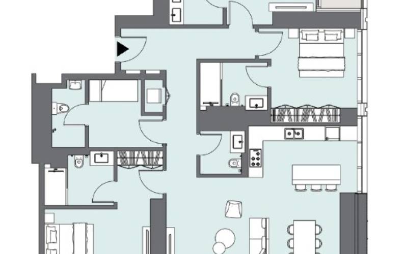 Interior design – Peninsula Three