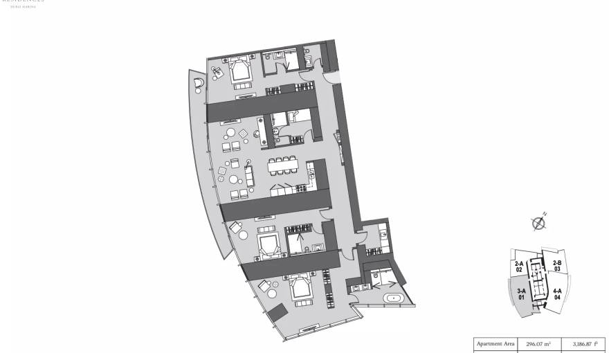 Plans Six Senses Residences Marina