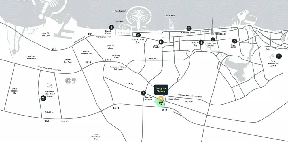 General plan – Mayfair Nexus#1