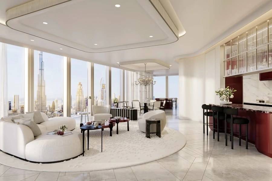 Interior design – Baccarat Residences#1