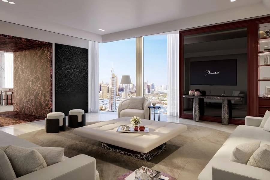 Interior design – Baccarat Residences#2