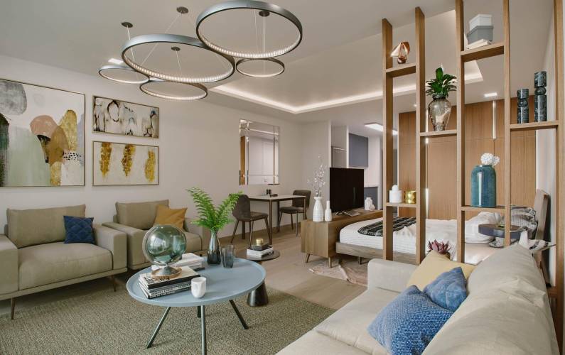 Interior design – Yas Beach Residence