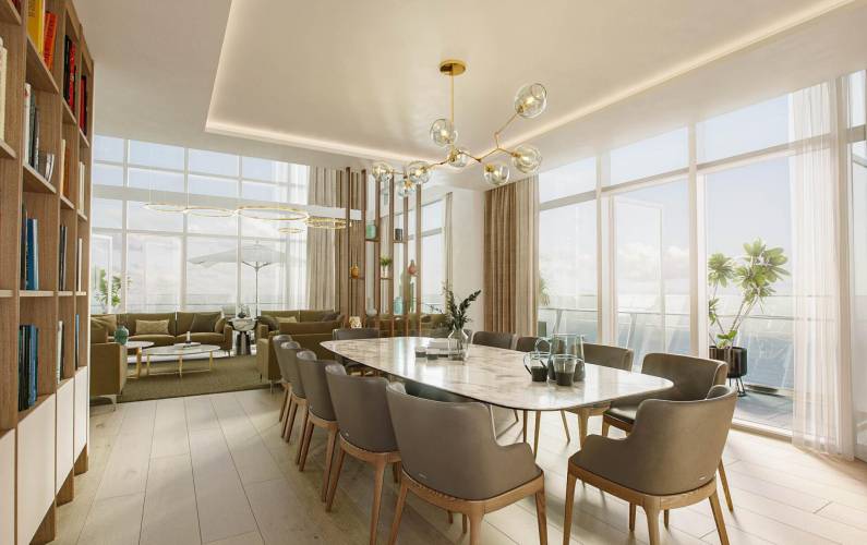 Interior design – Yas Beach Residence
