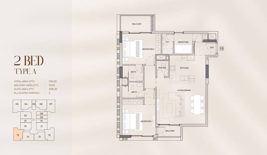 Plans Sikanta Residences