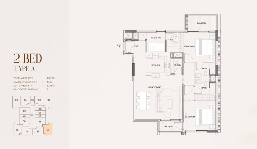 Plans Sikanta Residences