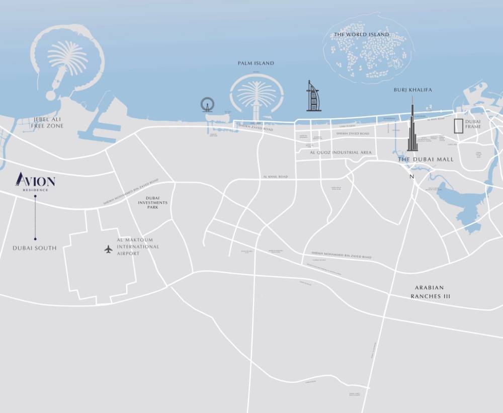 General plan – Avion Residence#1