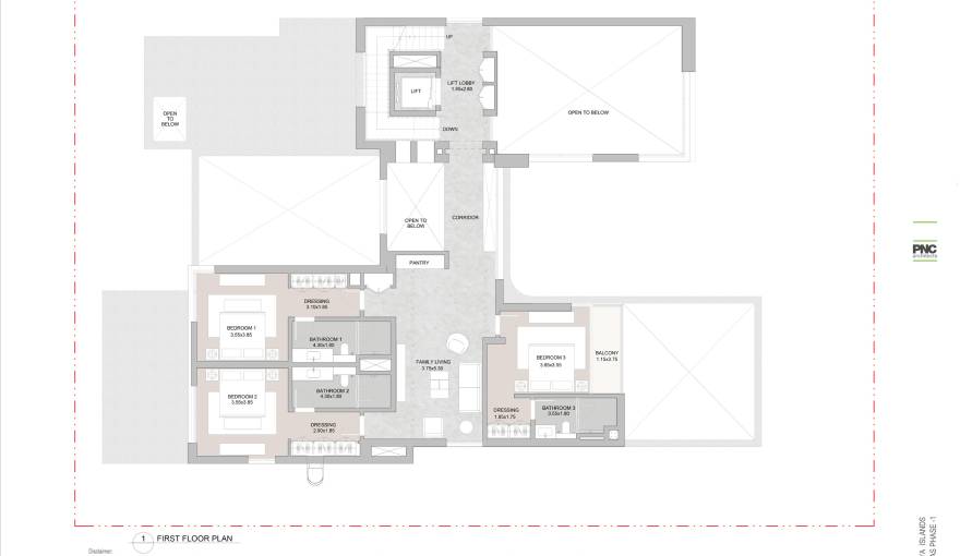 Plans Coral Beach Villas