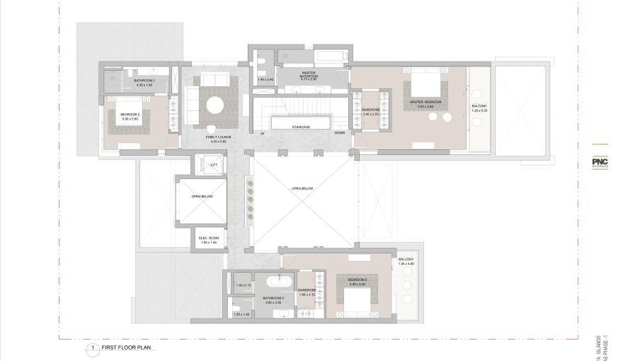 Plans Coral Beach Villas