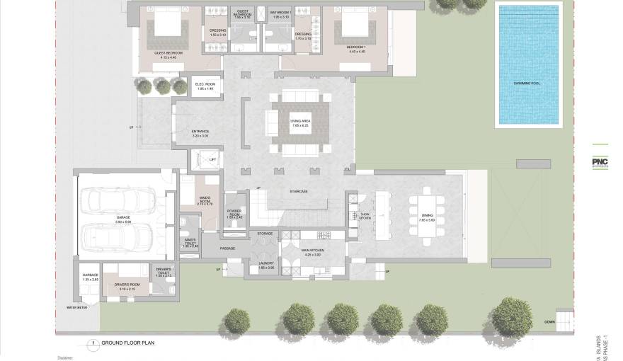 Plans Coral Beach Villas