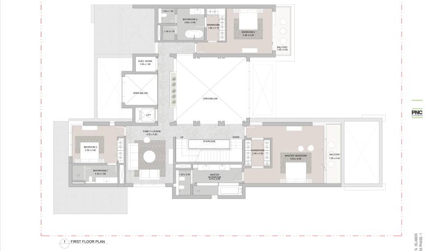 Plans Coral Beach Villas