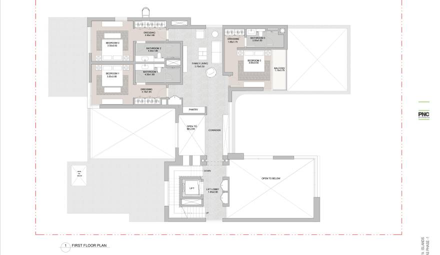 Plans Coral Beach Villas