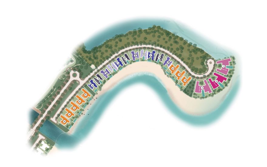 Site plan – Coral Beach Villas