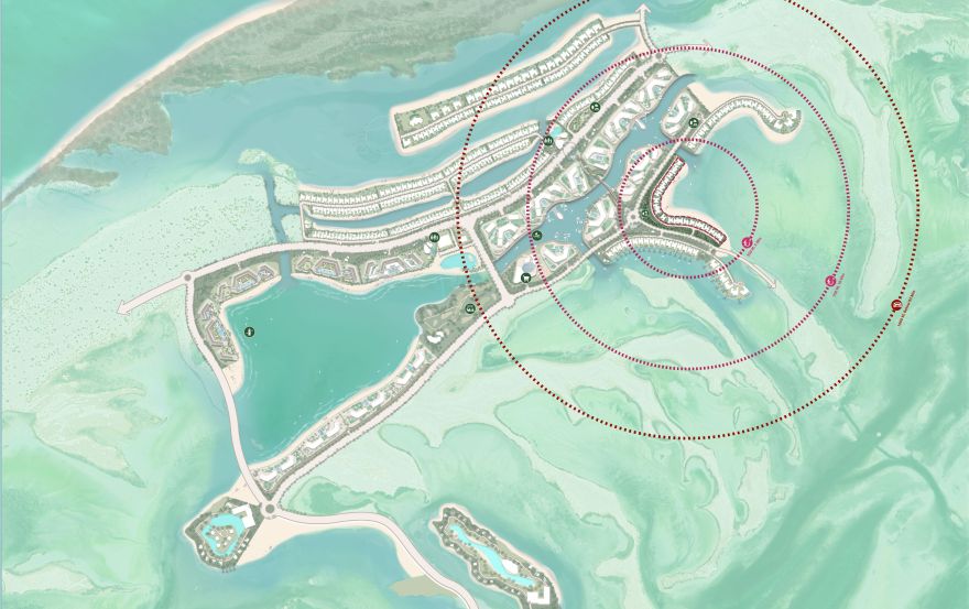 Site plan – Coral Beach Villas