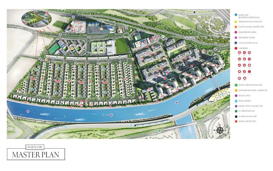 Site plan – Hartland Estates