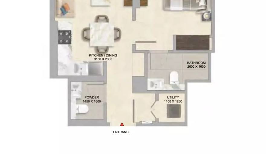Plans River Cove Residences at Sobha City