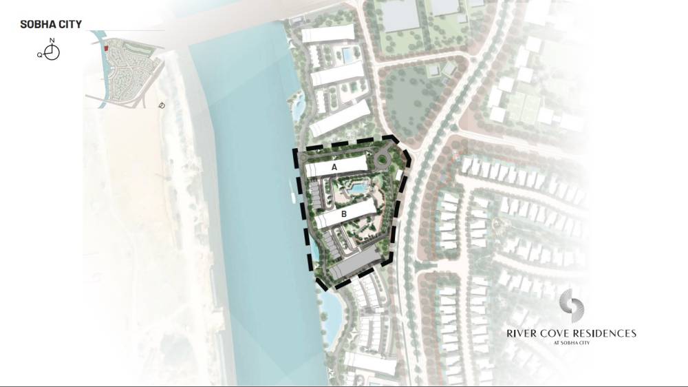 General plan – River Cove Residences at Sobha City#1