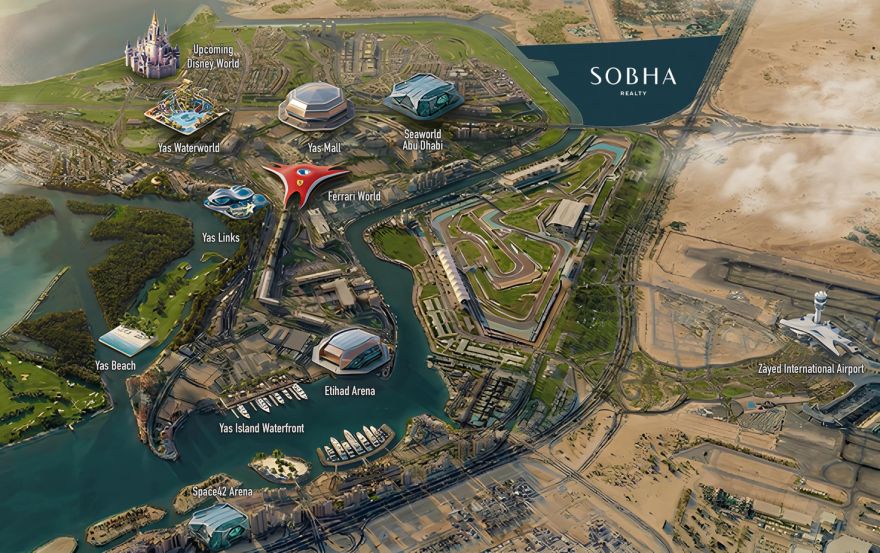 Site plan – River Cove Residences at Sobha City