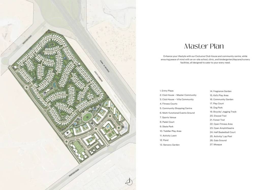 General plan – Sobha Elwood#1