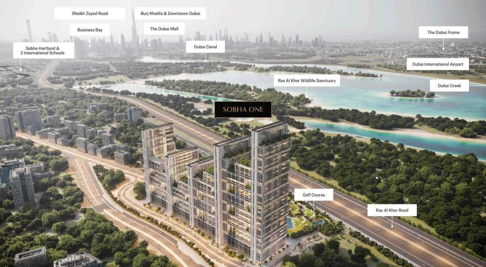 General plan – Sobha One Golf Ridges#1