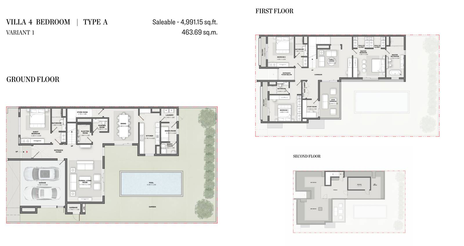 Plans Sobha Reserve #3