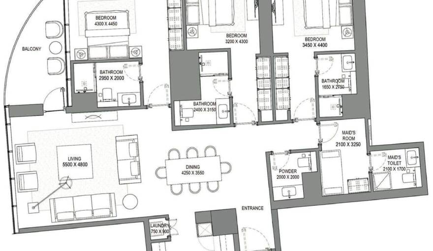 Plans Sobha Seahaven
