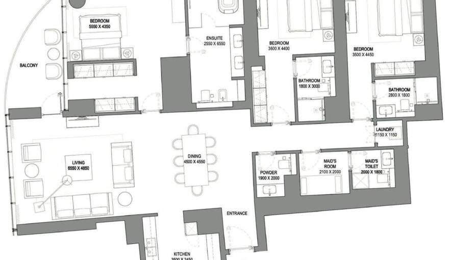Plans Sobha Seahaven