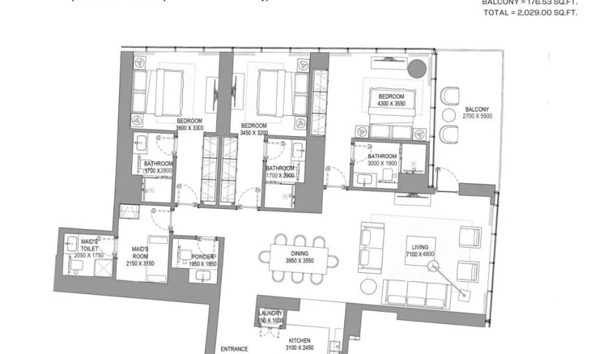 Plans Sobha Seahaven