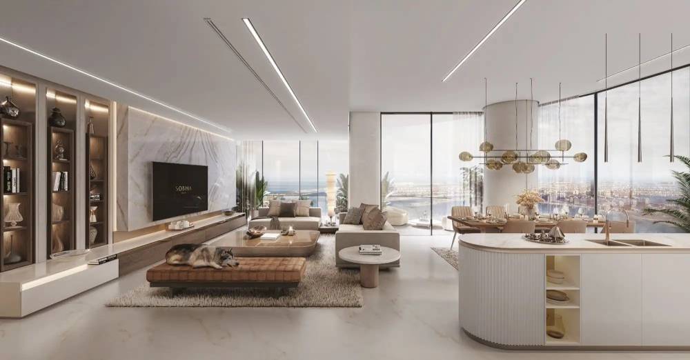 Interior design – Sobha Seahaven#1