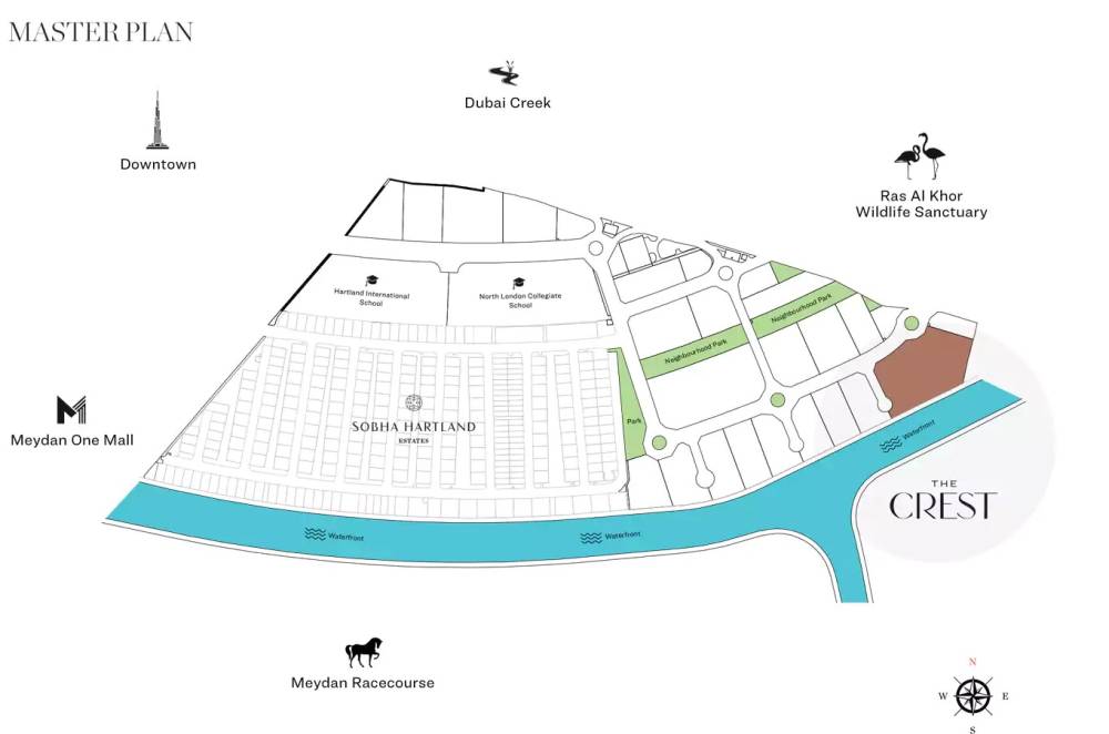 General plan – The Crest Tower D#1
