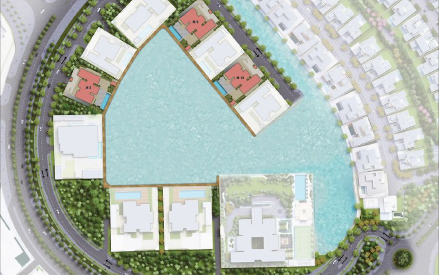 Site plan – The Mansions