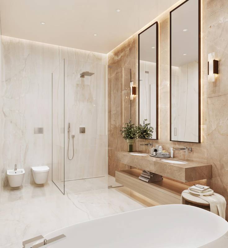 Interior design – Fairmont Residences Solara Tower#11