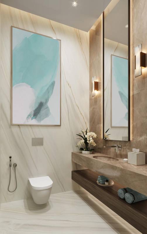 Interior design – Fairmont Residences Solara Tower#6