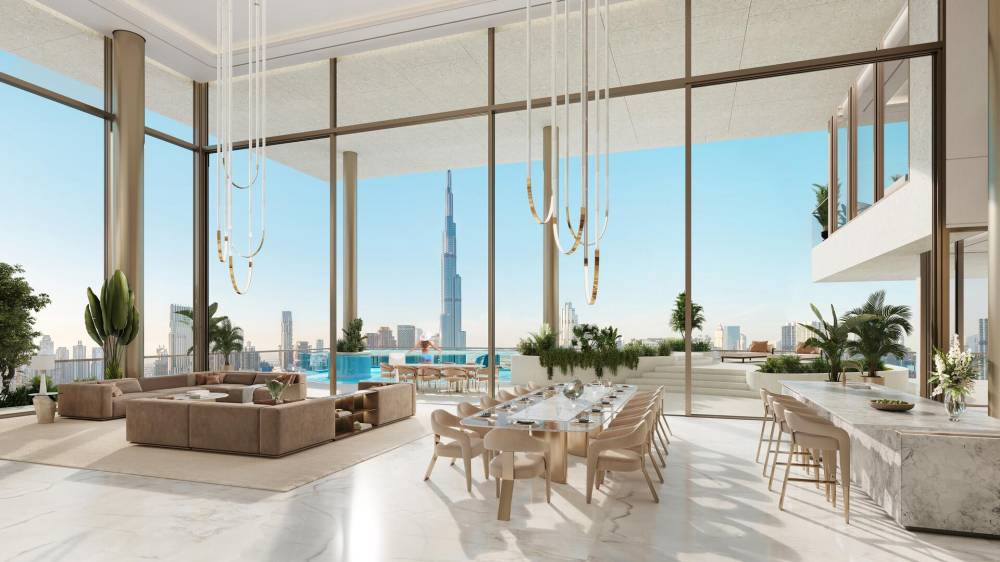 Interior design – Fairmont Residences Solara Tower#9