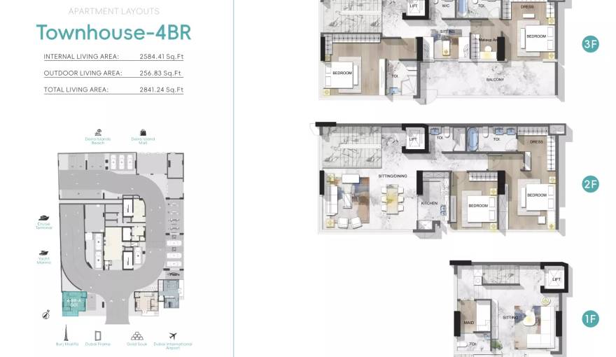 Plans Nautis Residences