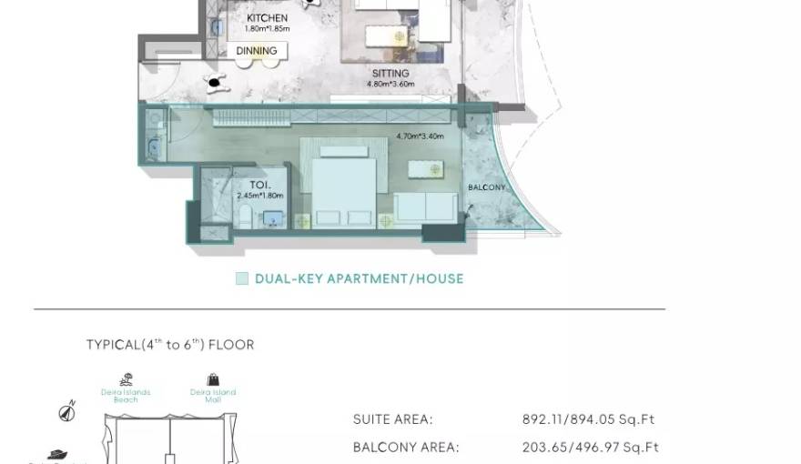 Plans Nautis Residences